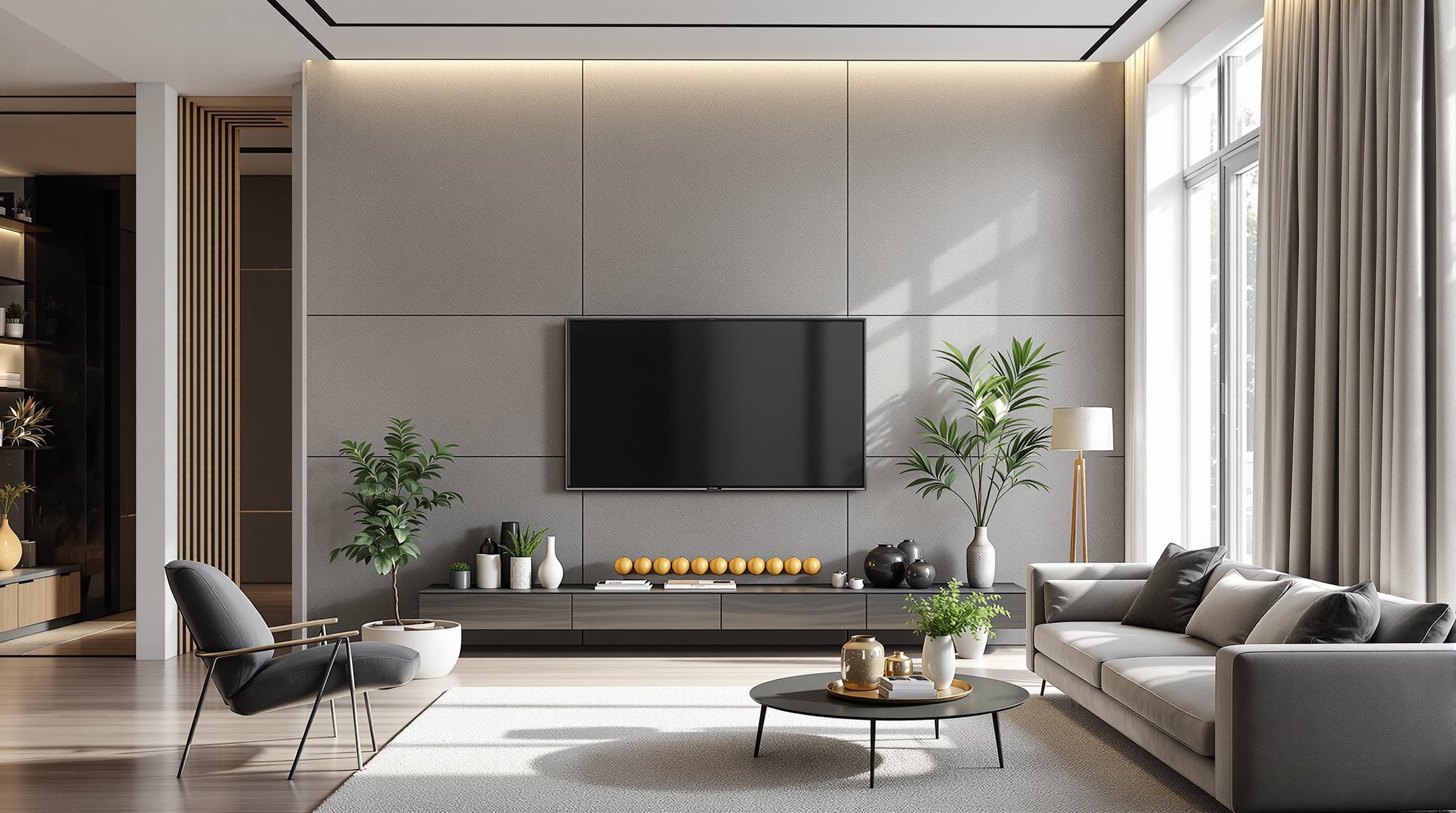 Betonoptik Wohnzimmer