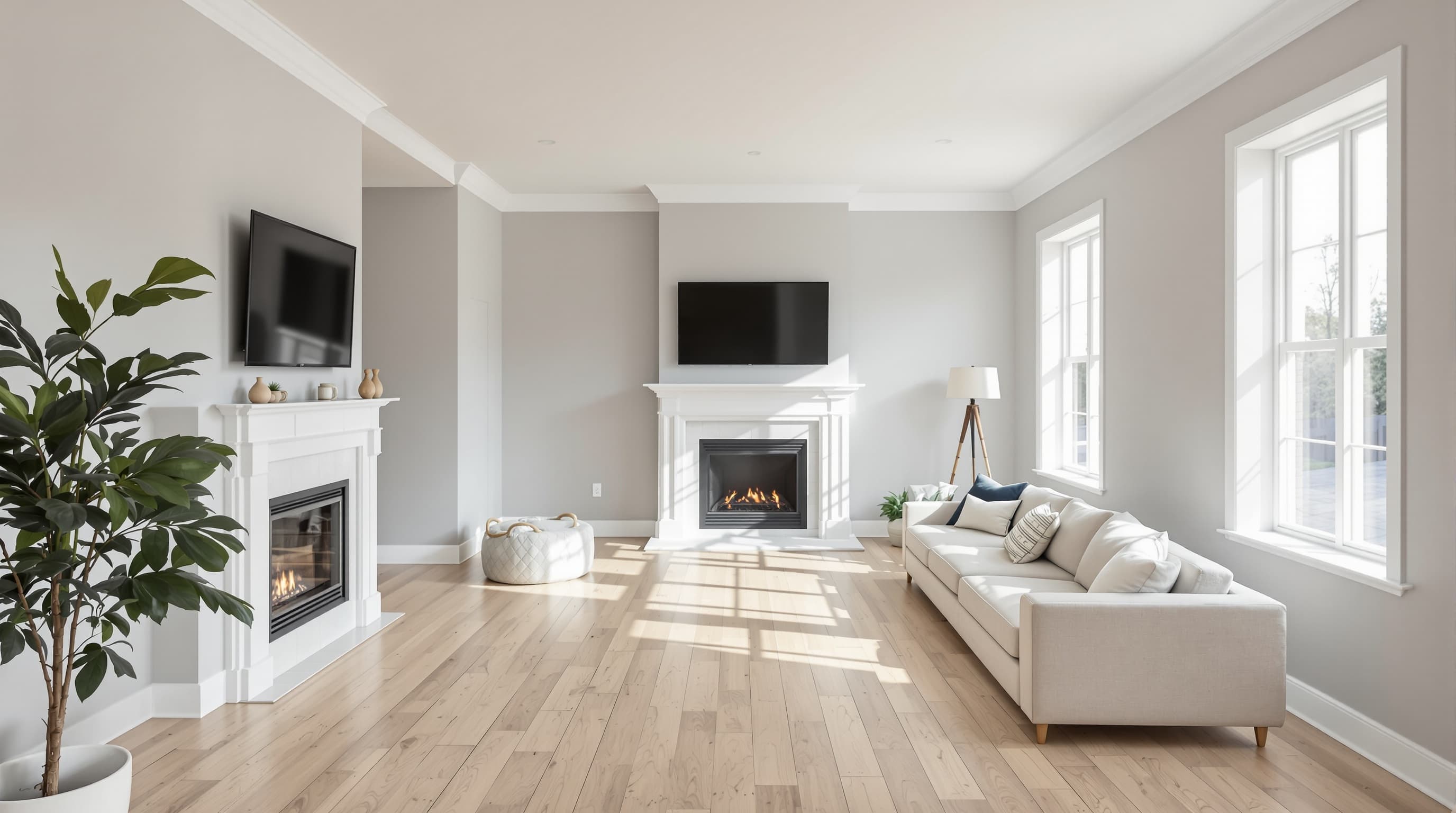 Wohnzimmer-Neugestaltung